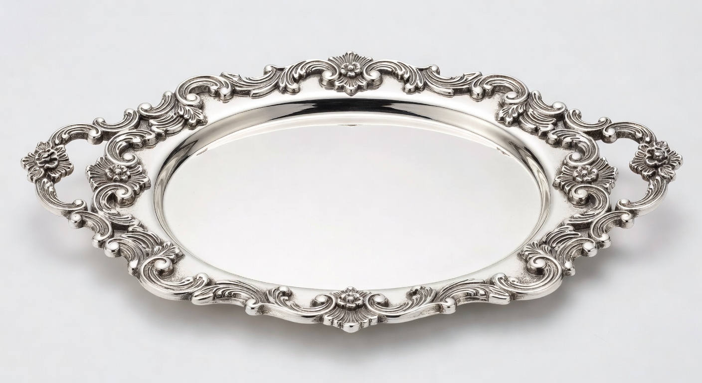 Godinger Silver Art Baroque Serving Tray